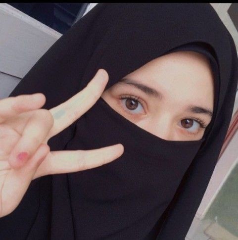 hijab girl dp photo