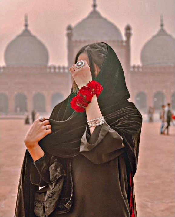 hijab girl dp photo