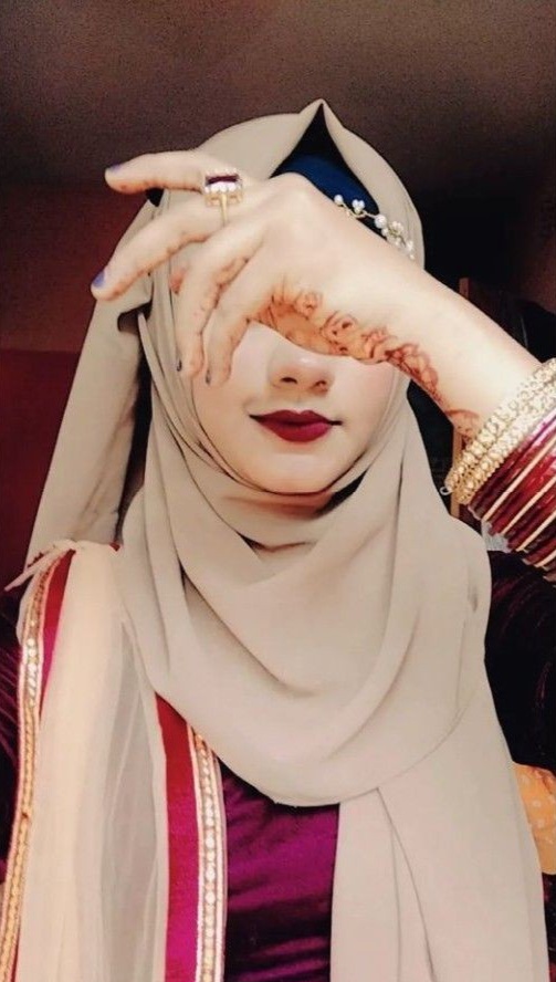 hijab girl dp photo