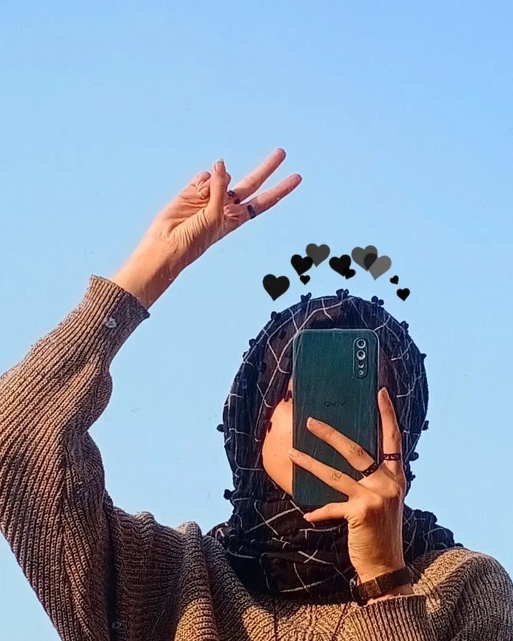 hijab girl dp photo