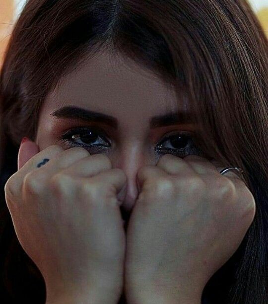 sad girl dp photo