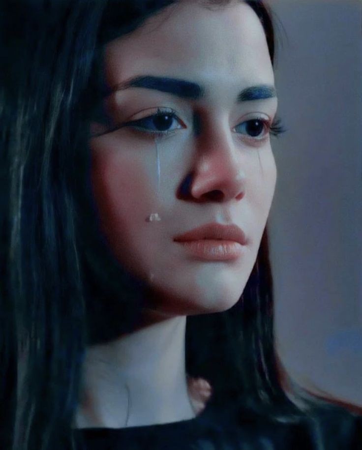 sad girl dp photo