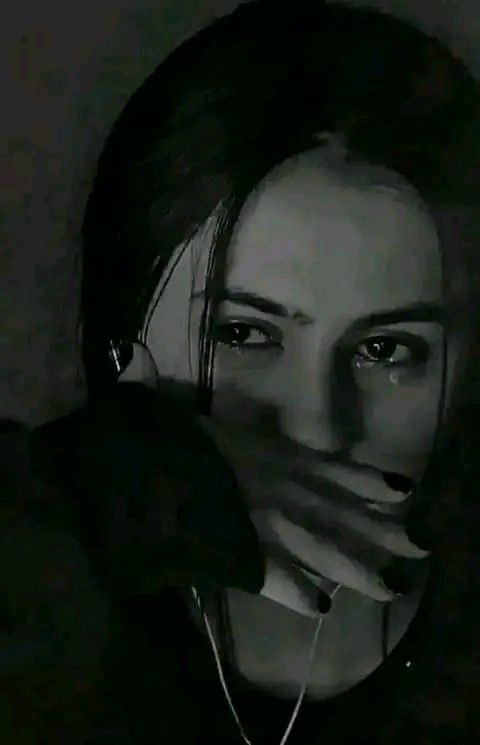 sad girl dp photo