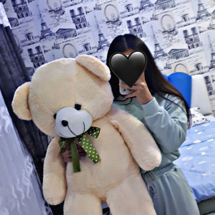 Instagram girl with teddy bear profile pictures