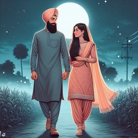 Punjabi dp photo Punjabi couple dp photo