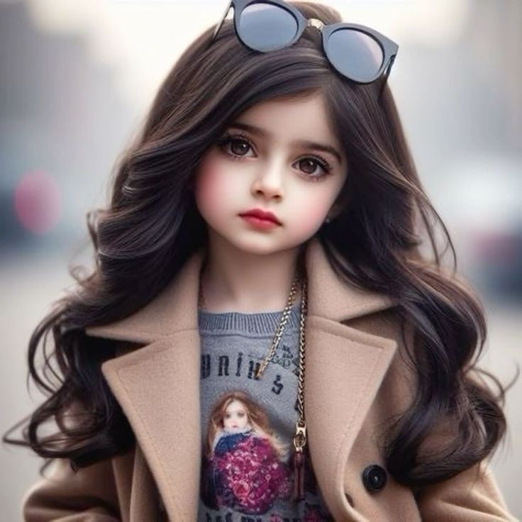 cartoon girl dp photo