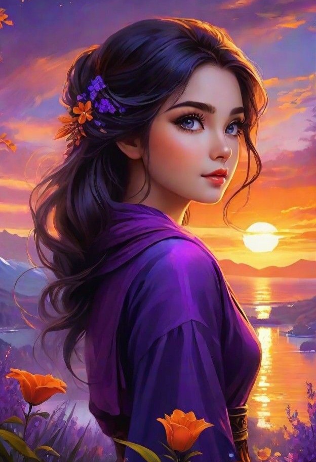 cartoon girl dp photo