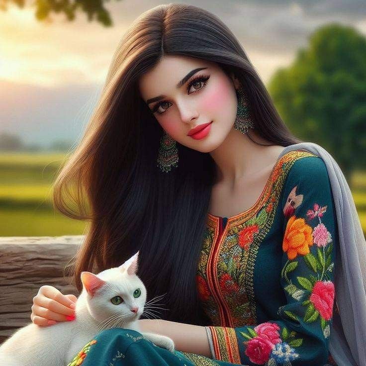 cartoon girl dp photo