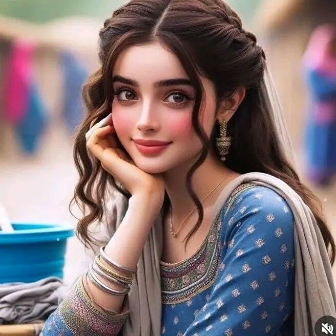 cartoon girl dp photo