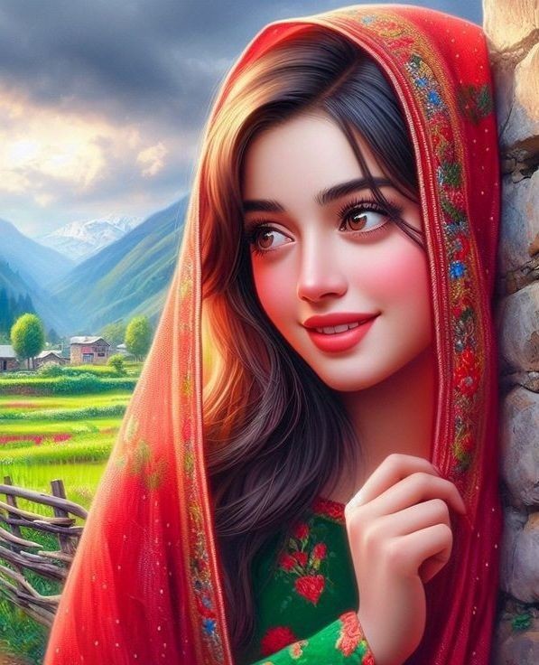 cartoon girl dp photo