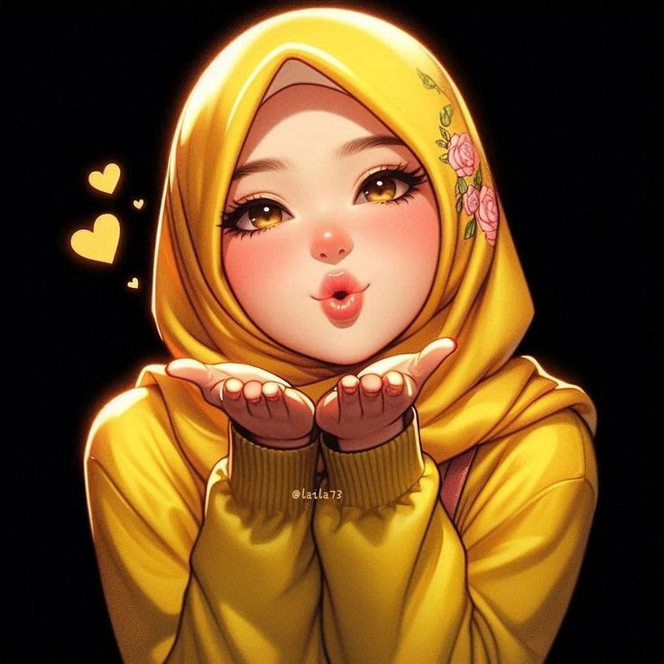cartoon girl dp photo