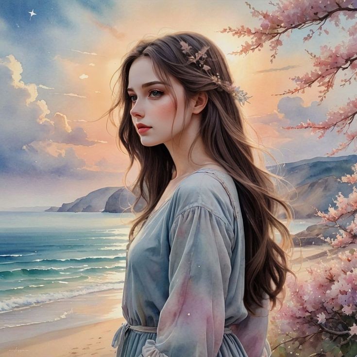 cartoon girl dp photo