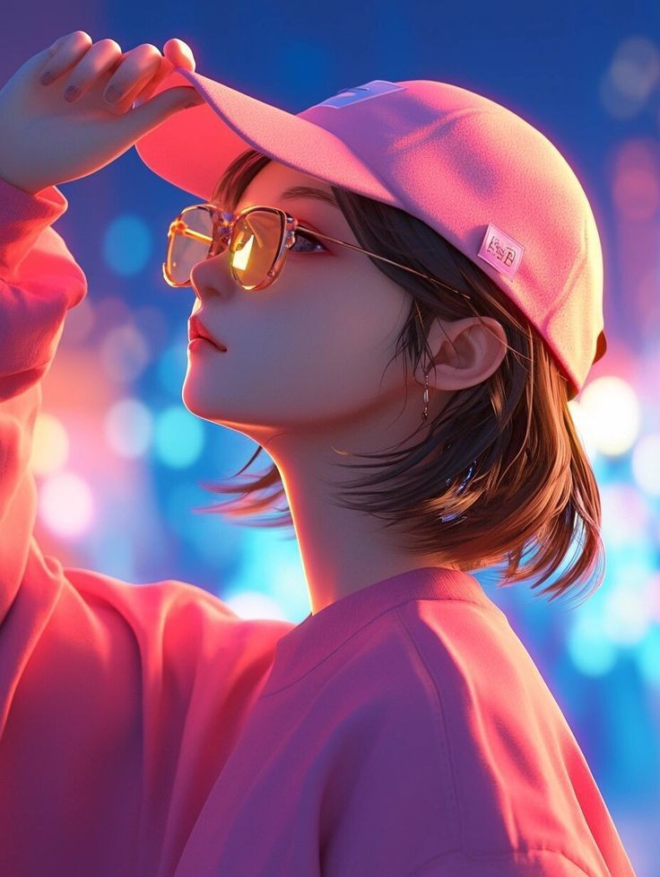 cartoon girl dp photo