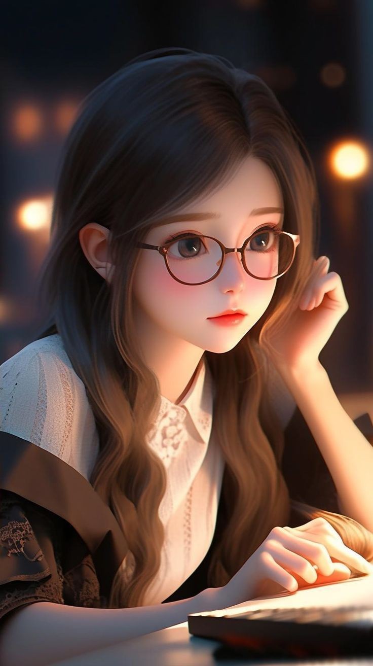 cartoon girl dp photo