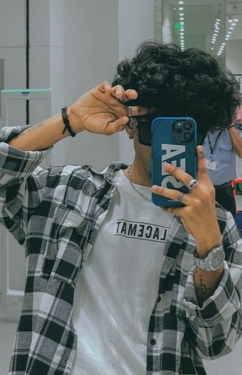 hidden face boy dp pic