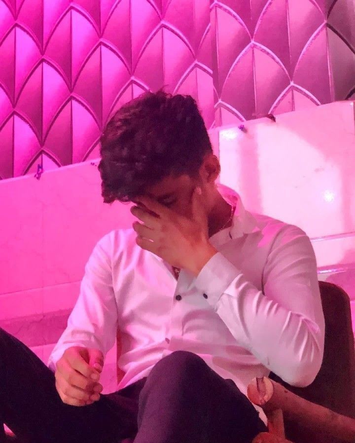 hidden face boy dp pic