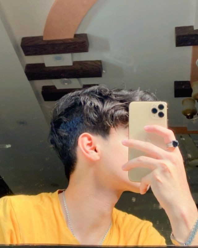 hidden face boy dp pic