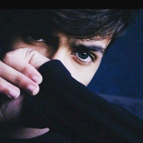 hide face boy dp