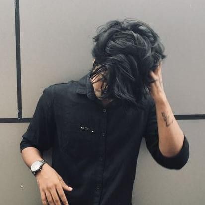 hide face boy dp