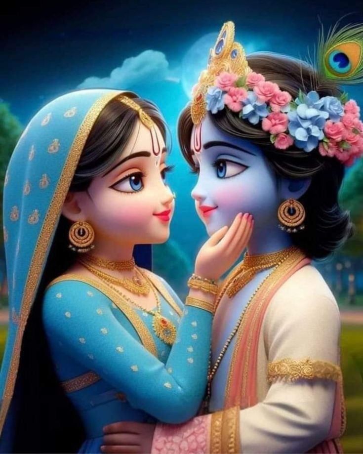 radha krishna images