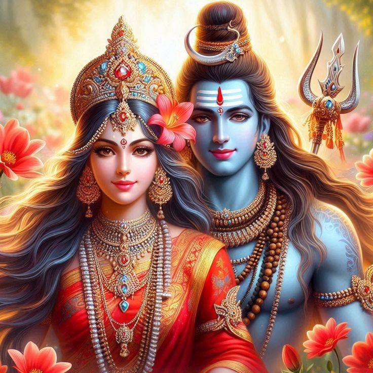 shiv parvati images