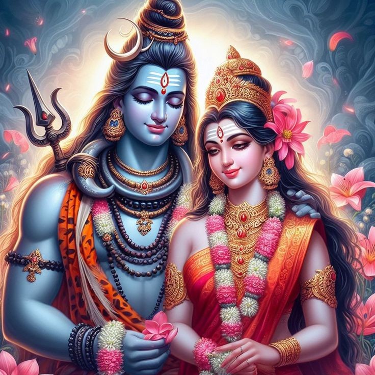shiv parvati images